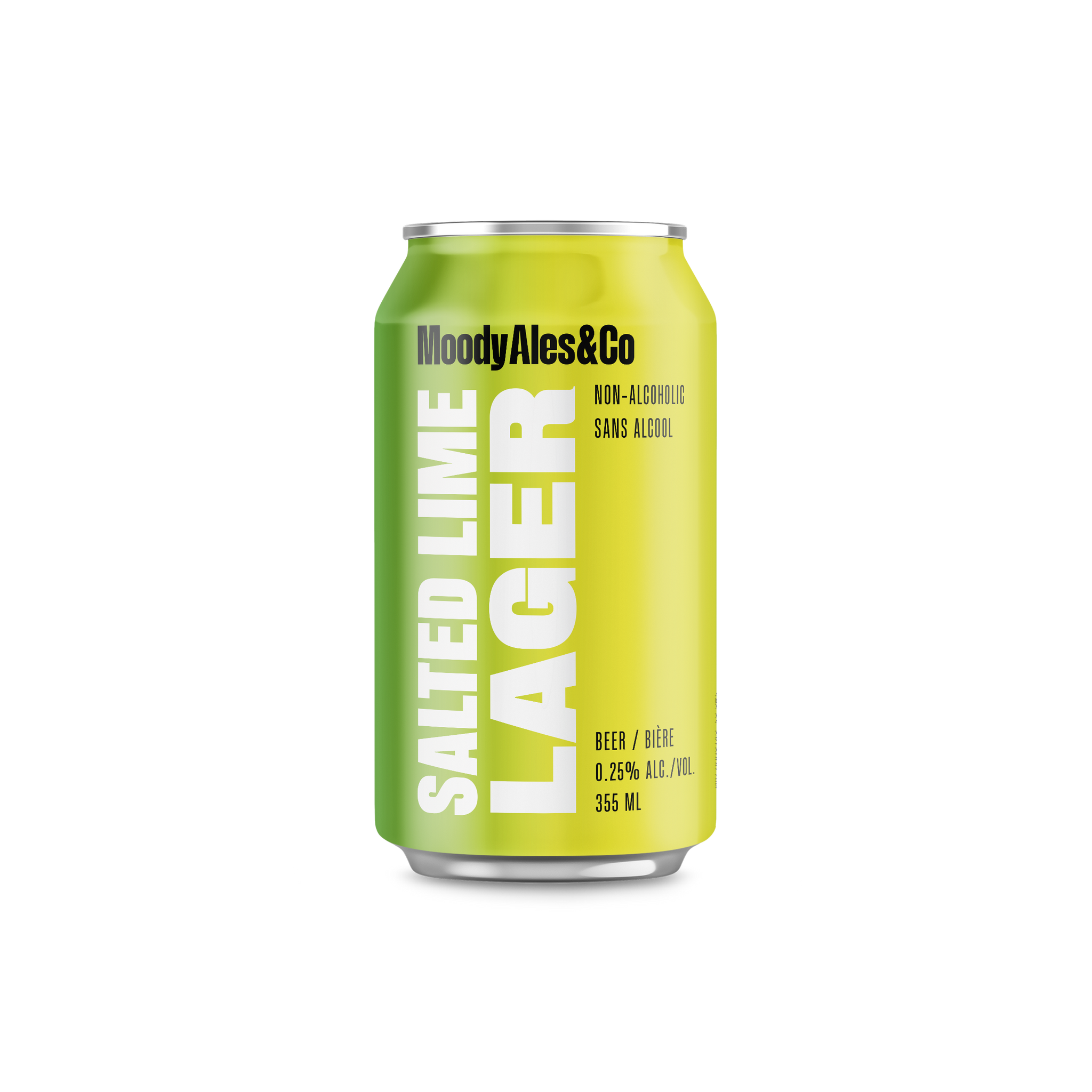 Salted Lime Lager Non-Alcoholic Beer