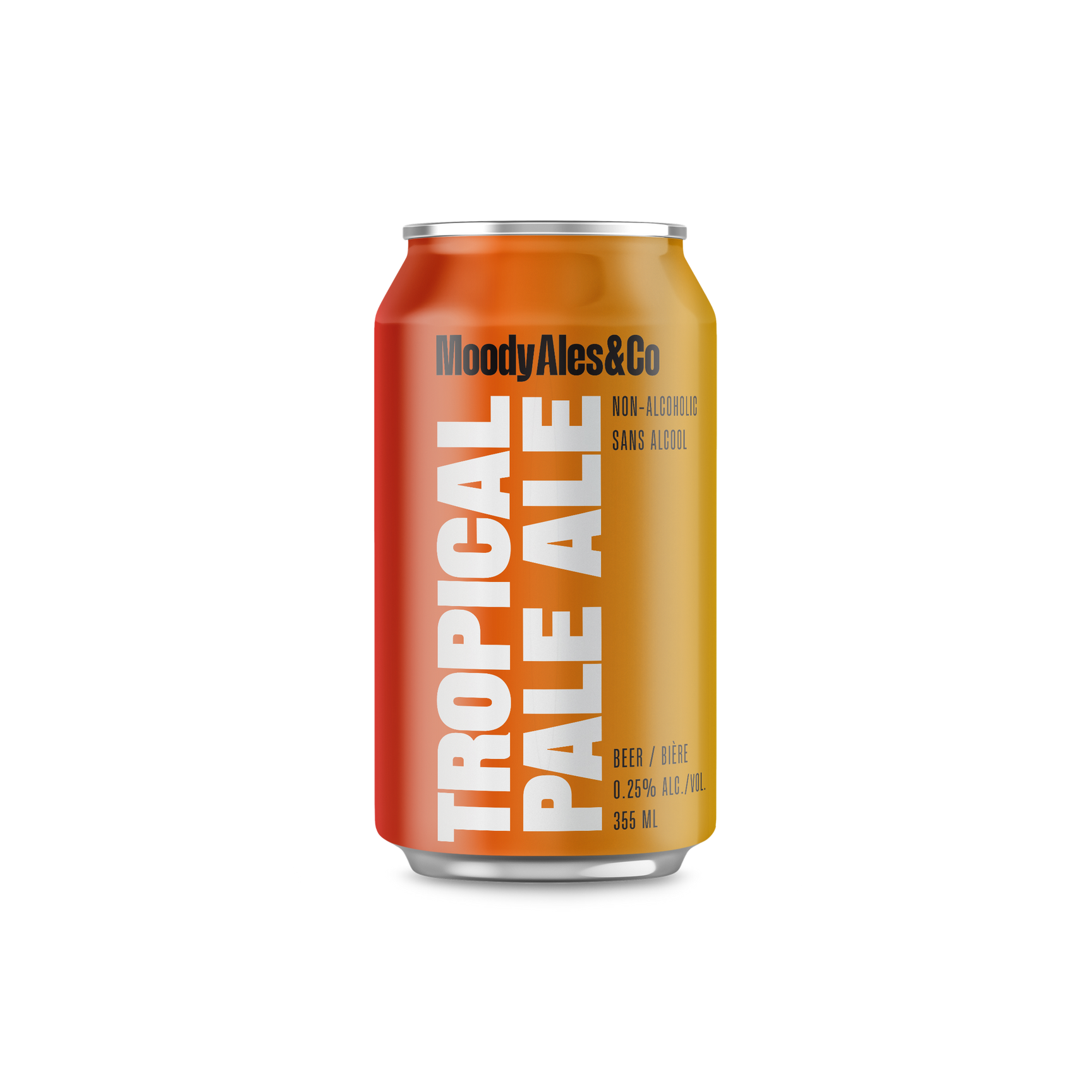 Tropical Pale Ale NonAlcoholic Beer Moody Ales & Co