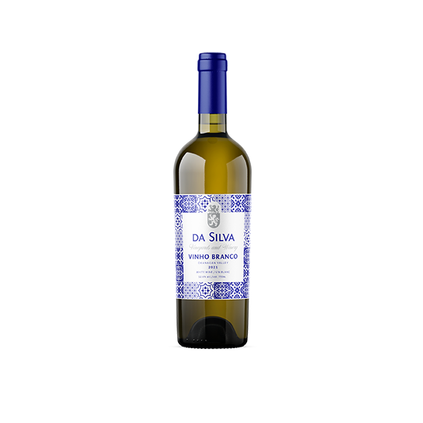 da silva vinho branco wine bottle
