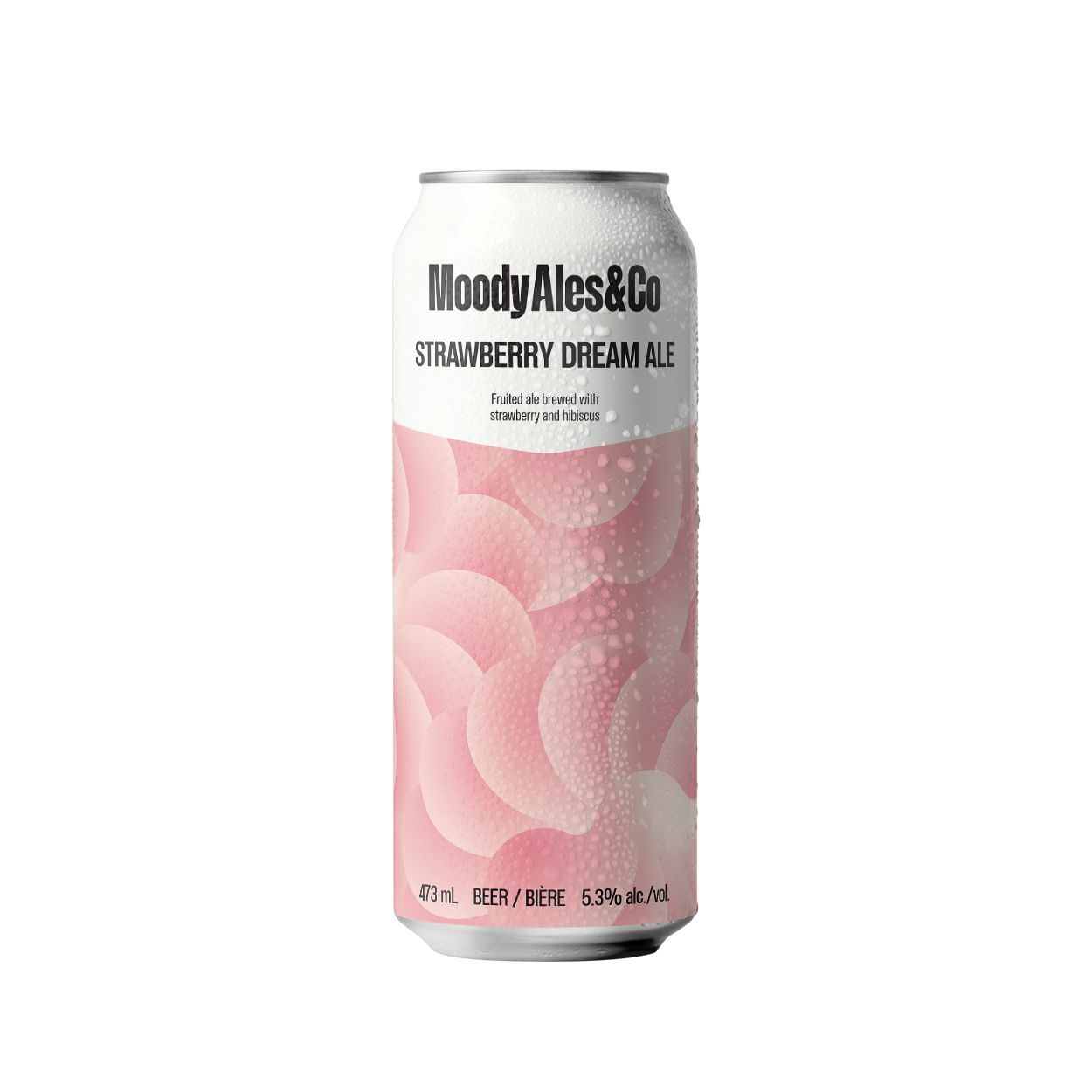 moody ales strawberry dream ale can