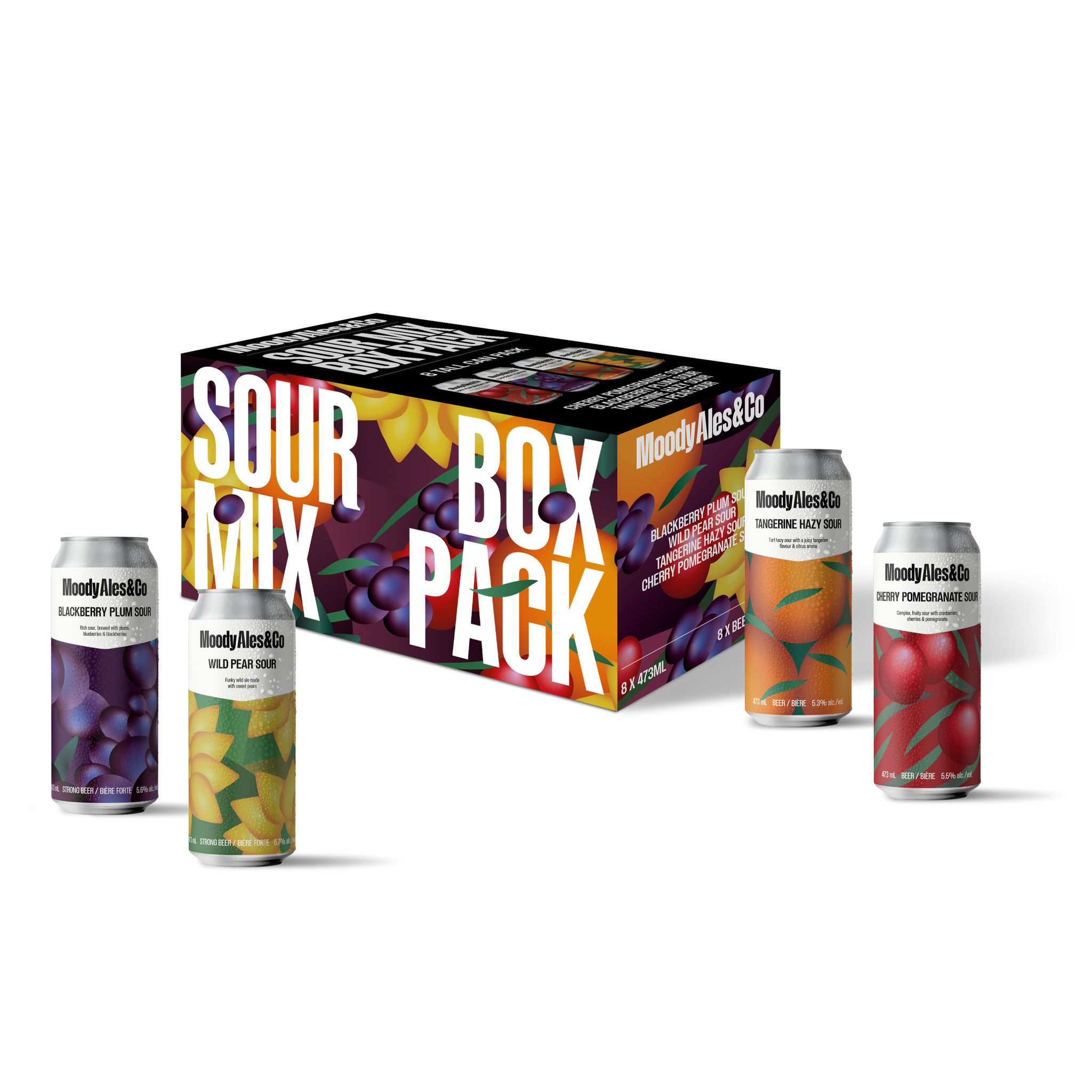 sour mix box pack with cans